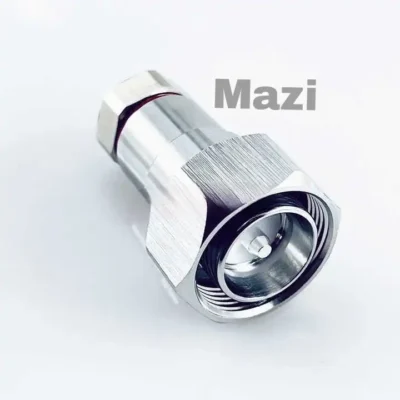 Mazi 4.3-10 Male RF Connector for 1/4 Superflexible Cable ,4.3/10 for 1/4 SuperFlexible cable,4.3-10M-1/4SCF
