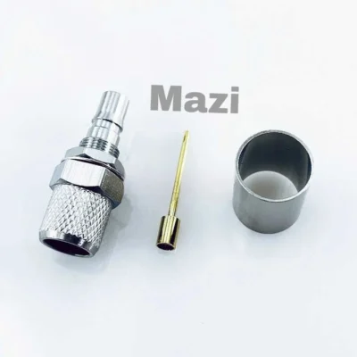 Mazi QMA Female crimp connector for RG8/U LMR400 RG213 CNT400 cable