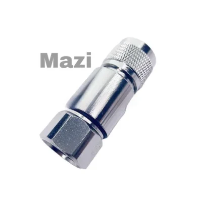 Mazi UHF male plug straight clamp connector for 1/2 LDF4-50A coaxial cable