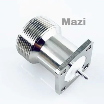 Mazi LC Female 4 Holes Flange to QC Connector