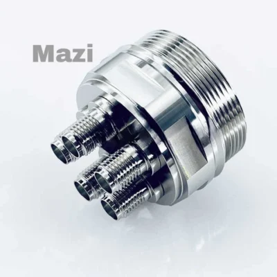 Mazi RF Cluster connector MQ5 male plug to SMA female jack adapter for VSWR test