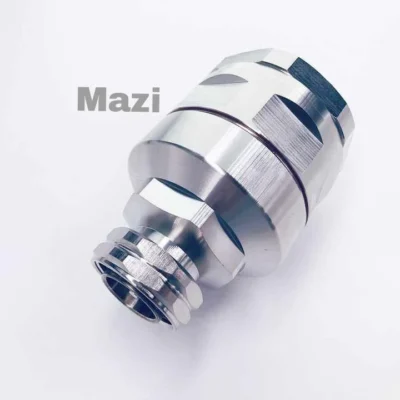 Mazi Factory Price Waterproof RF 7/16 DIN Male Straight Connector For 1-5/8" Feeder Cable