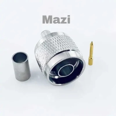 Mazi N Male Crimp Connector For LMR300 CNT300 5D-FB Coaxial Cable
