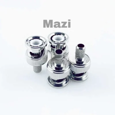 Mazi BNC Male Connector For RG223/RG400/LMR200 Cable