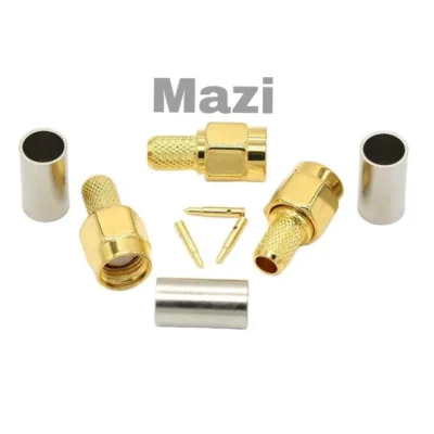 Mazi SMA Male connector for RG223 RG400 LMR195 cable