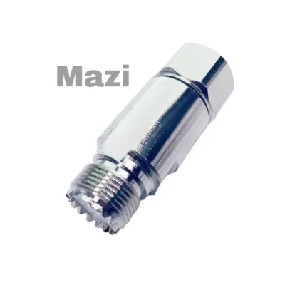 Mazi SO-239 UHF Female Connector For 1/2 Coaxial Cable